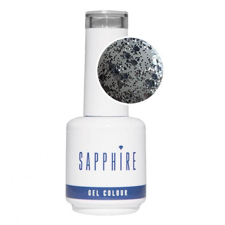 Silver Glitter Gel Polish